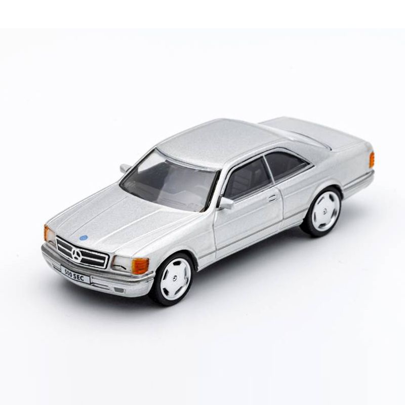Mô Hình Xe Hơi Benz 500SEC Bằng Hợp Kim Tỉ Lệ 1: 64