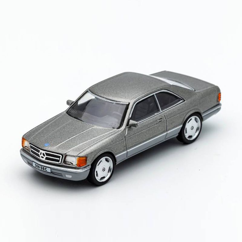 Mô Hình Xe Hơi Benz 500SEC Bằng Hợp Kim Tỉ Lệ 1: 64