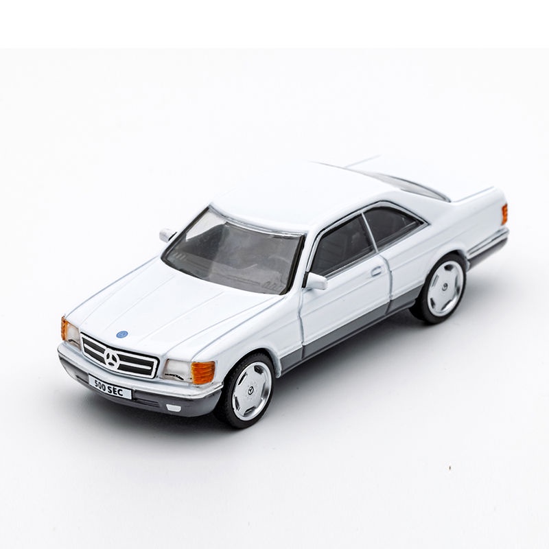 Mô Hình Xe Hơi Benz 500SEC Bằng Hợp Kim Tỉ Lệ 1: 64