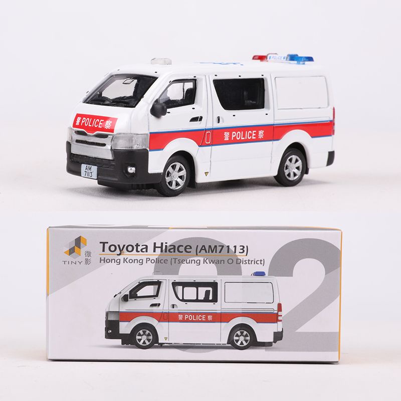 Mô Hình Xe Cảnh Sát Mercedes-Benz Sprinter / Vito / Sea Lion Hong Kong Tỉ Lệ 1: 76
