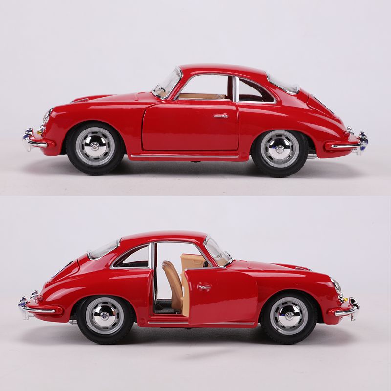 Mô Hình Xe Hơi Porsche 356B Coupe 1961 Tỉ Lệ 1 / 24 Bburago