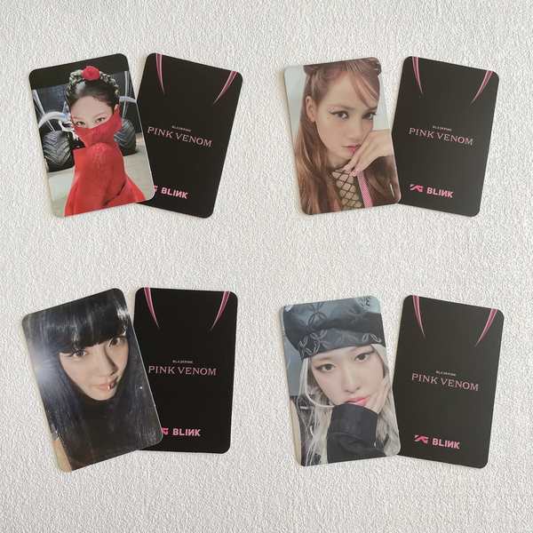 Bộ Thẻ Hình Nhóm Nhạc Blackpink Cho Bé Kỉ Niệm 6 Năm