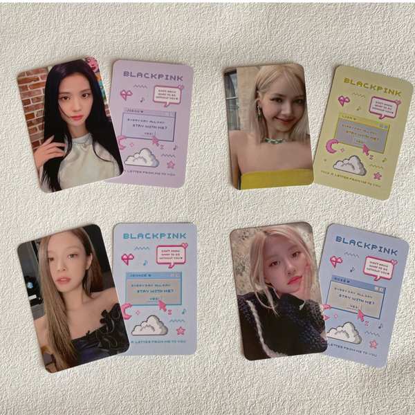 Bộ Thẻ Hình Nhóm Nhạc Blackpink Cho Bé Kỉ Niệm 6 Năm