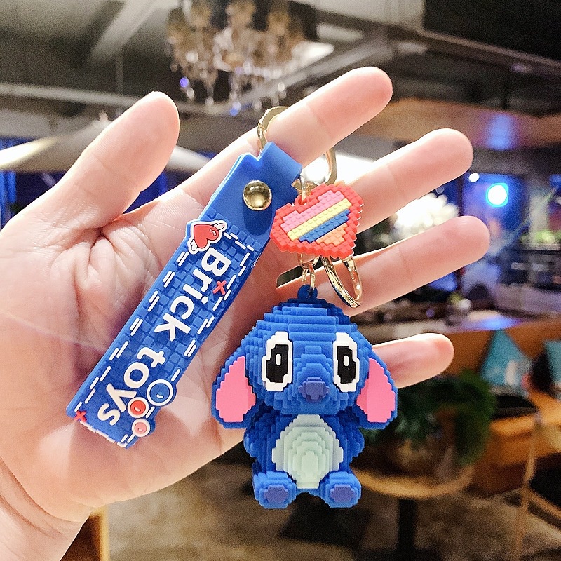 Móc Khóa Hình Búp Bê stitch Dễ Thương