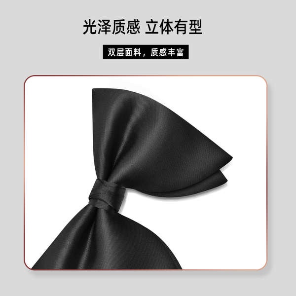 Cà Vạt Nơ Đen Kiểu Pháp Thời Trang Cho Nam