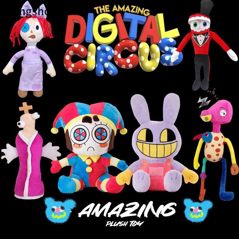 The Amazing Digital Circus Thú Nhồi Bông Xiếc Kỹ Thuật Số 30cm Cho Bé Skibidi Toilet