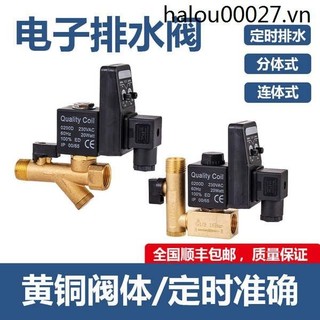 Van thoát nước điện tử Hẹn giờ Công tắc máy nén khí Máy sấy Van thoát nước Van thoát nước tự động Bình chứa khí Đế