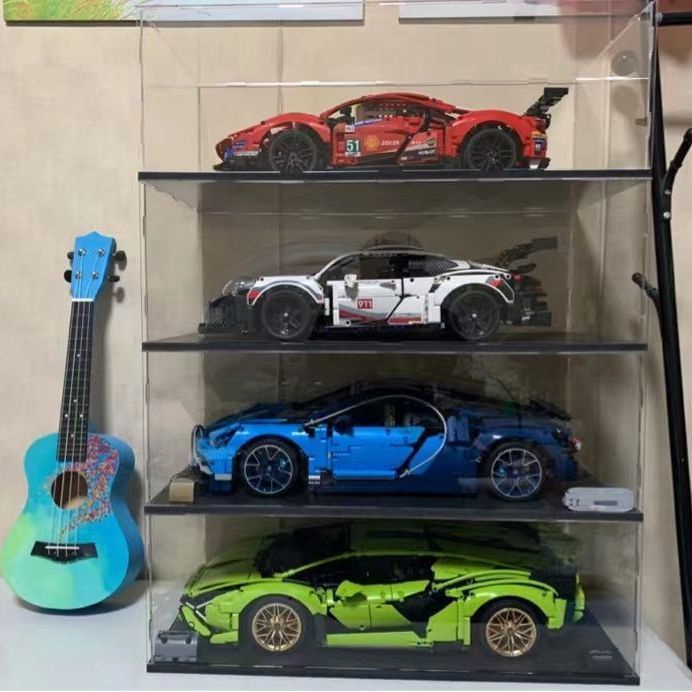 Lego Hộp Trưng Bày Đồ Chơi Xe Hơi porsche 911 ferrari Bằng acrylic