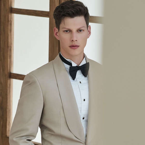 Cà Vạt Nơ Đen Kiểu Pháp Thời Trang Cho Nam