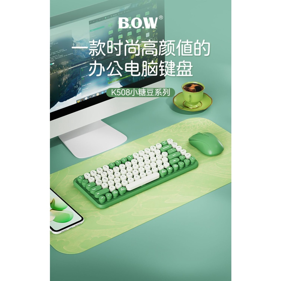 Bộ Bàn Phím Và Chuột Không Dây Không Dây Cho Máy Tính