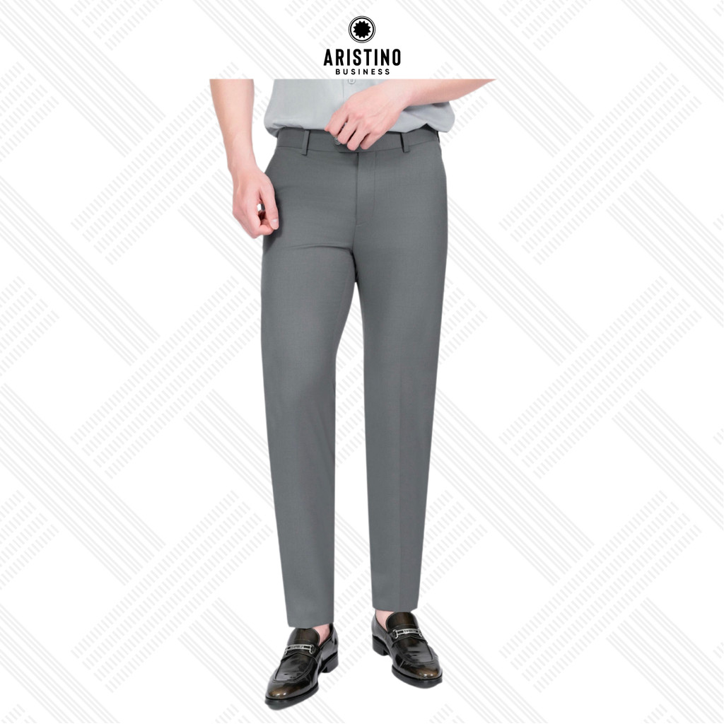 Quần Âu Nam Xám Wool Aristino Business 1TR0010S1