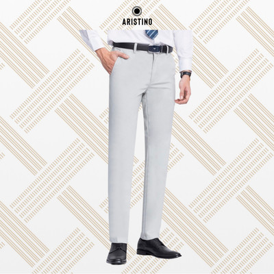 QUẦN KHAKI NAM ARISTINO REGULAR FIT - AKK00103