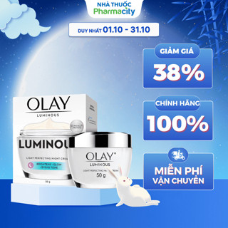 Kem Dưỡng Da Olay Luminous Ban Đêm Hỗ Trợ Làm Sáng Da 50g/ Hũ
