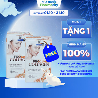 Viên uống Procumin – Collagen hỗ trợ cải thiện tình trạng suy giảm nội tiết tố nữ (Hộp 60 viên)