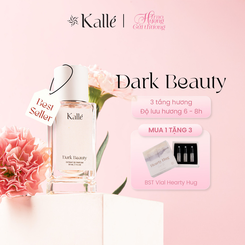 Tinh Dầu Nước Hoa Nữ DARK BEAUTY Mùi Hương Quyến Rũ, Ngọt Đậm Lên Bar, Đi Date Dạng Xịt | Kalle' Feum