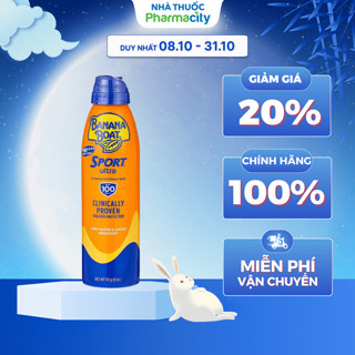 Xịt chống nắng thể thao dạng xịt Banana Boat Sport SPF100 (170g)