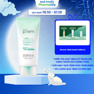 Kem Chống Nắng Make p:rem Vật Lý Kiềm Dầu Khô Ráo (50ml)