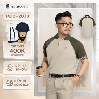 Áo polo nam DARUS vải cá sấu cotton interlock xuất xịn, nam tính, thanh lịch sang trọng - POLOMANOR