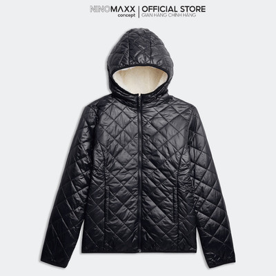 [CÒN SIZE M, XL] NINOMAXX Áo khoác chần gòn Nữ lót lông bên trong 1805117