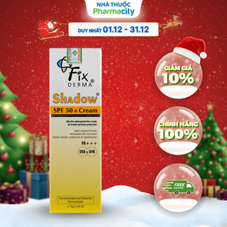  Kem chống nắng FIXDERMA SHADOW SPF 50+ Cream giúp giữ ẩm giúp bảo vệ da  Tuýp 75g  