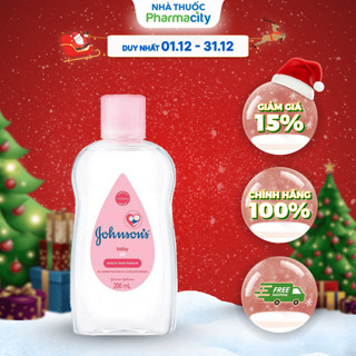  Dầu Mát-Xa Và Dưỡng Ẩm JOHNSON BABY OIL  200ml  