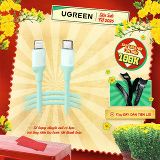  Dây cáp sạc type C sang lightning dài 1m UGREEN US387 - Sạc nhanh 35W - Bảo hành 18 tháng 1 đổi 1 - 20304 20308 20313 