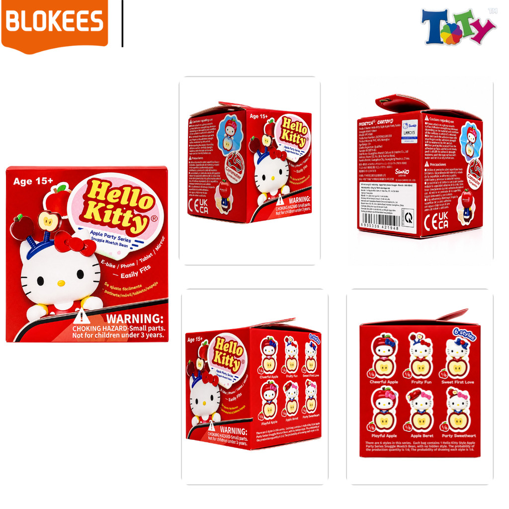 [CHÍNH HÃNG] Mô hình trang trí - Hello Kitty - Apple Party Series Snuggle - Moetch - MB42