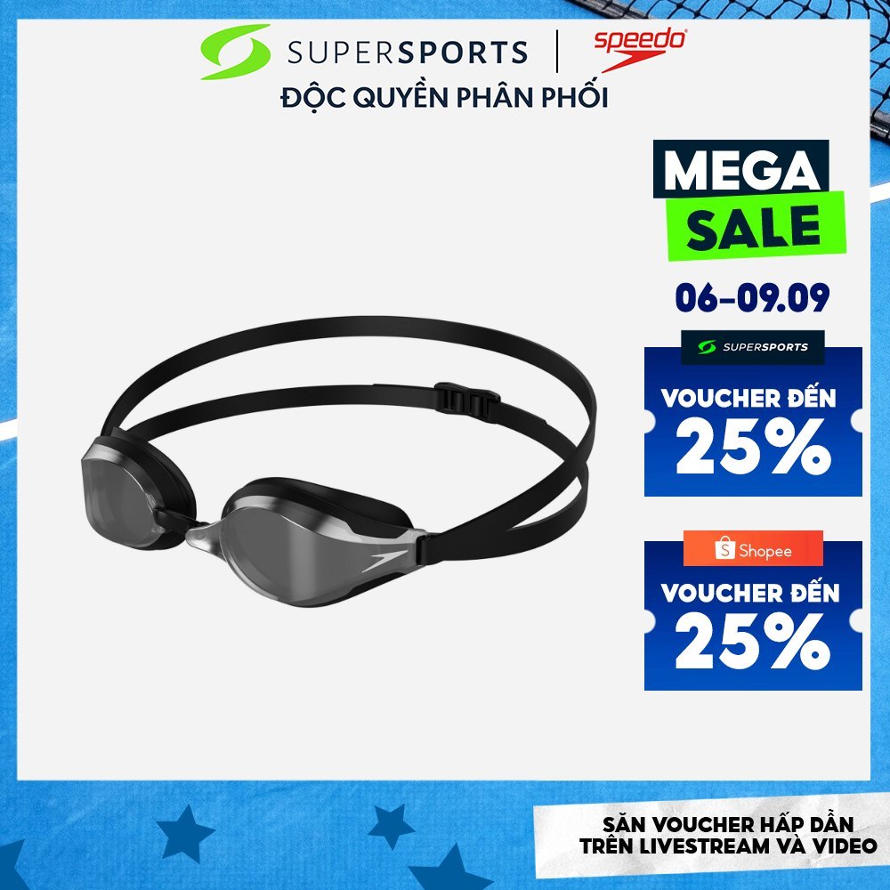 Kính Bơi Người Lớn Speedo Fastskin Speedsocket 2 Mirror - Đen - 8-108973515 LS200