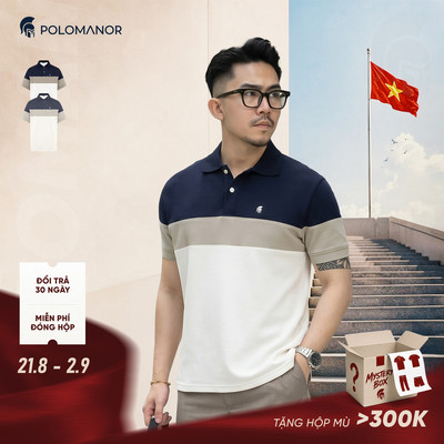 [DEAL LỄ 2/9] Áo polo nam ADEN vải cá sấu cotton interlock xuất xịn, nam tính, thanh lịch, sang trọng - POLOMANOR