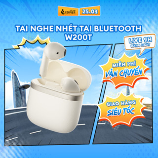 Tai Nghe Bluetooth Nhét Tai EDIFIER W200T | Thời Gian Sử Dụng Tới 28H | Kháng Nước, Bụi IP54 | Bảo Hành 15 Tháng