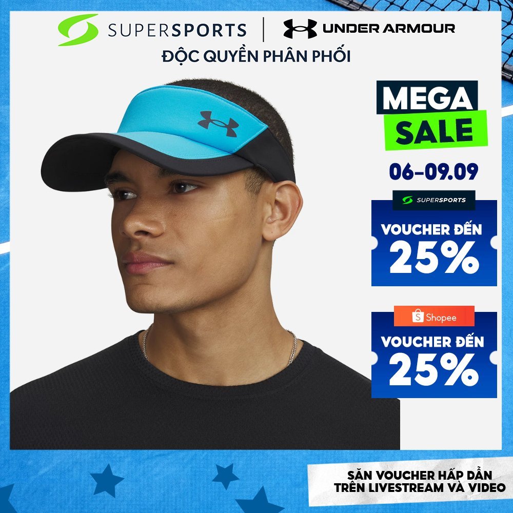 Mũ Lưỡi Trai Nửa Đầu Nam Under Armour Velociti - 1383479-419