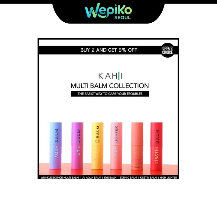 [Hàng mới về] Sáp dưỡng da KAHI giảm nếp nhăn cấp nước bắt sáng dưỡng da mắt KAHI MULTI BALM / EYE B