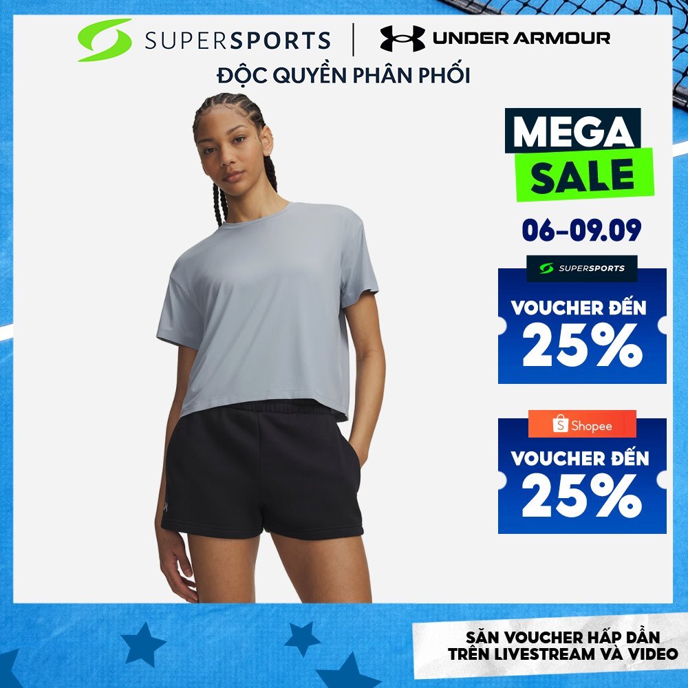 Áo Thun Nữ Under Armour Movement Short Sleeve - 6000217-465