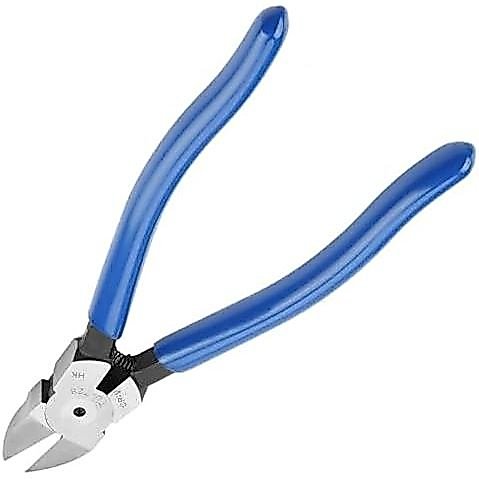 8inch Blue Diagonal Flush Wire Cutting Pliers Side Cutters Pliers Dikes Wire Cutters for Clean Cut a