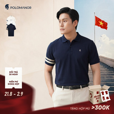 Áo polo nam cao cấp JAY, BST SÁNH ĐÔI, vải cá sấu cotton interlock, thanh lịch, sang trọng - POLOMANOR