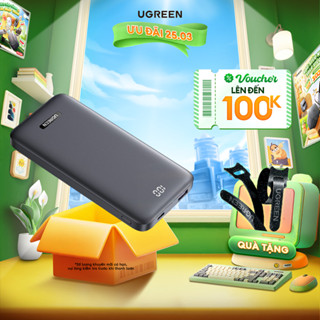Pin sạc dự phòng 10000mAh/20000mAh Ugreen | Sạc nhanh 2 chiều 20W/30W | Chính hãng BH 18 tháng 1 đổi 1 | 25742 25683