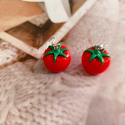 Ngọt Ngào Xoài Mặt Dây Chuyền Trái Cây Thả Bông Tai Nữ Tính Khí Dễ Thương Mới Lạ Tòn Ten Bông Tai PD2851