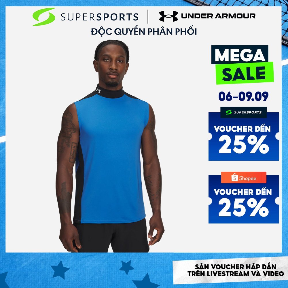 Áo Ba Lỗ Nam Under Armour Heatgear Wordmark - 6007049-402