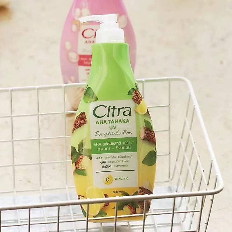 Thái Lan Đi Lại Thích Hợp Citra Takana Fruit Acid Body Lotion Kết Cấu Mềm Mại Khóa Nước Lâu Dài Chăm
