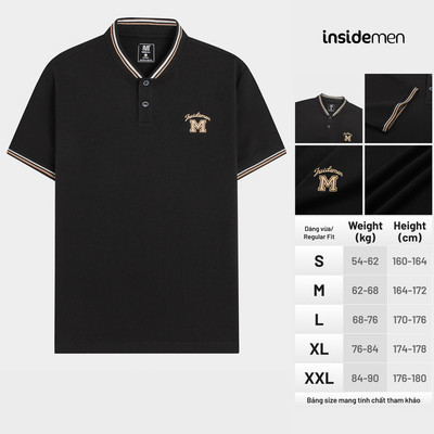 Áo Polo Nam Insidemen Casual IPS160AS4