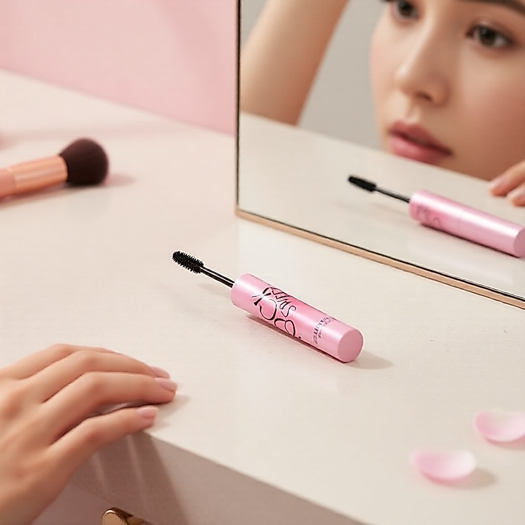 ROCK SWEET Mascara lông mày nhung - Khô nhanh, chống nước và không lem; Tạo lông mày tự nhiên lâu trôi; Hoàn hảo để làm quà tặng dịp lễ