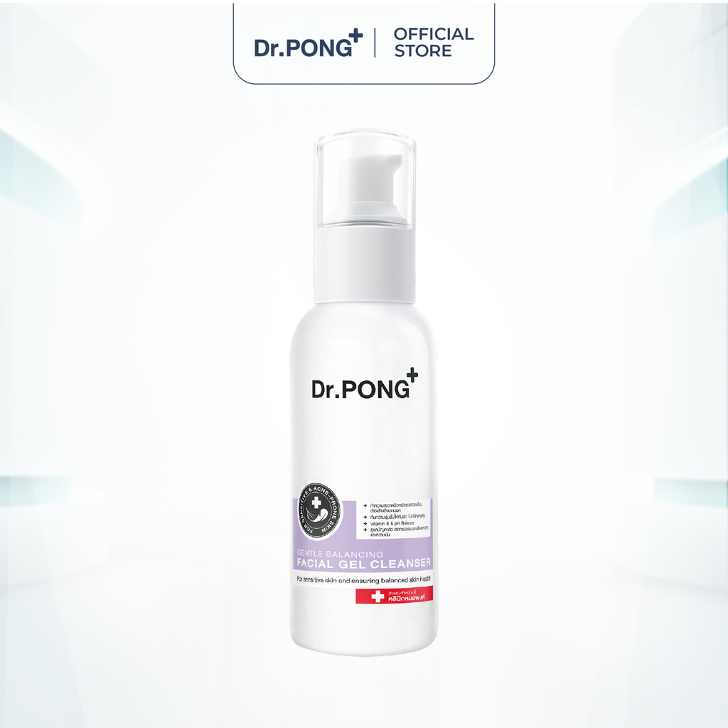 Sữa rửa mặt cân bằng da Dr.PONG Gentle Balancing Facial Gel 100ml