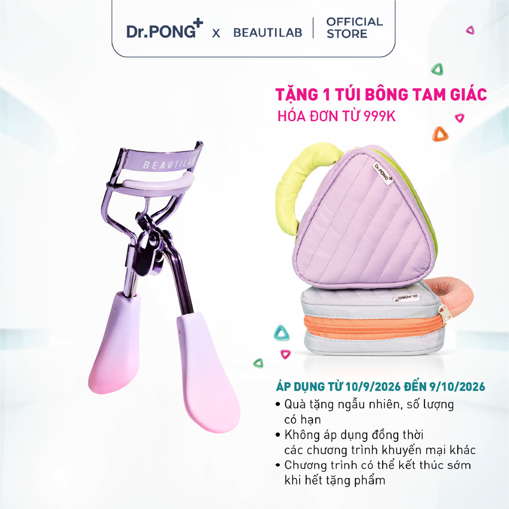 Kẹp bấm mi cong tự nhiên, không gãy rụng Beautilab LashX Eyelash Curler