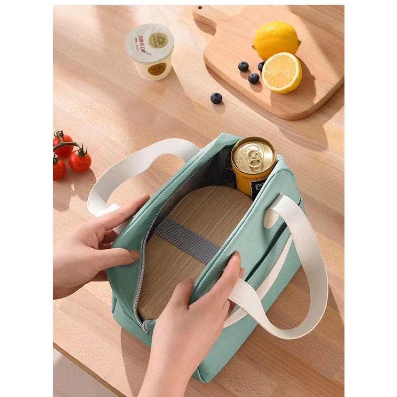 1 Túi Đựng Thức Ăn Trưa Giữ Nhiệt An Toàn Thực Phẩm Cho Nữ Sjhy0301Mm