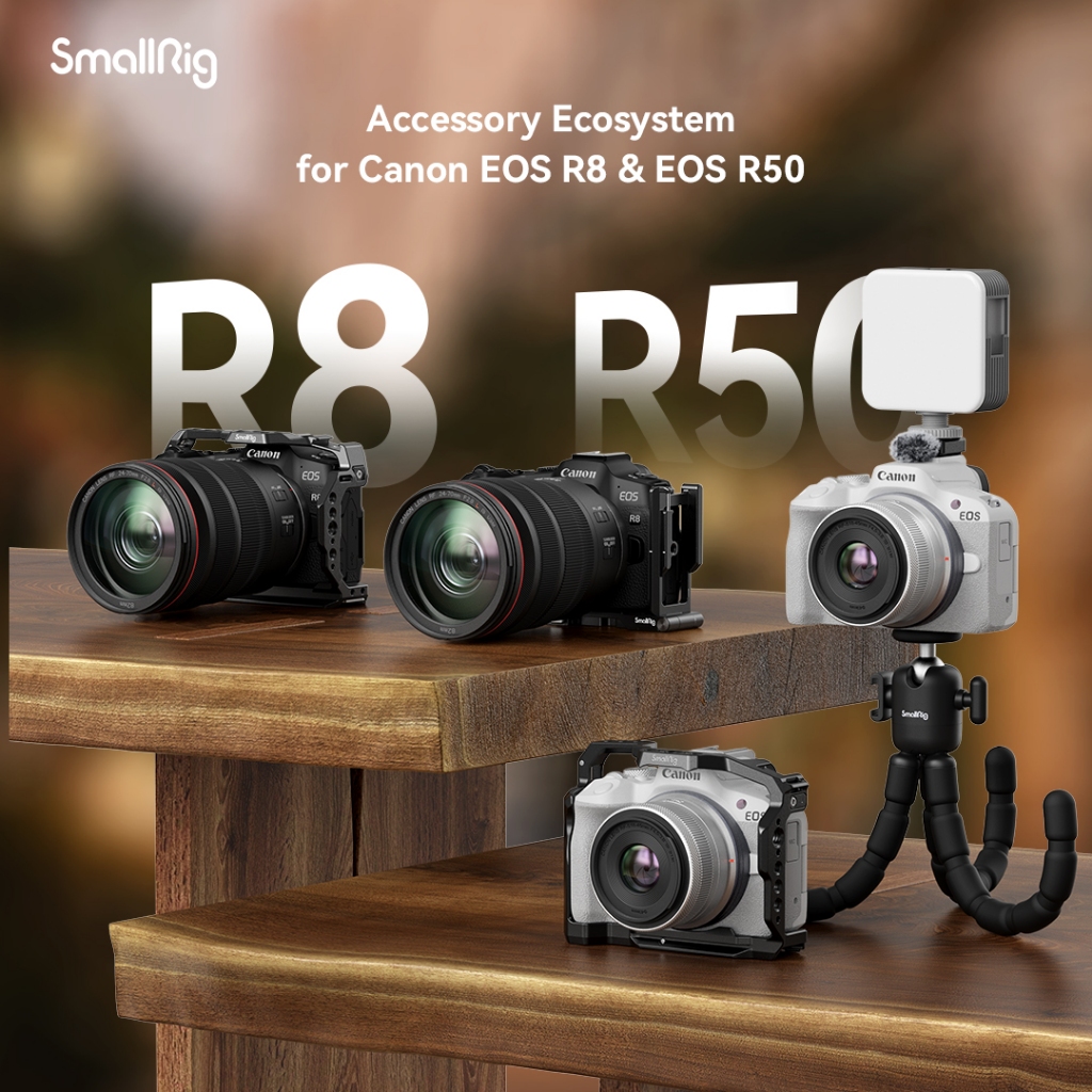 SmallRig Khuôn mở rộng Canon EOS R8 Beamera