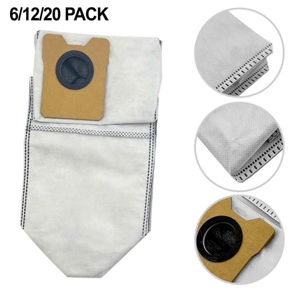 [Lck] Túi đựng bụi dung tích lớn 3,3L dành cho máy hút bụi Omni eufy C10 / C20