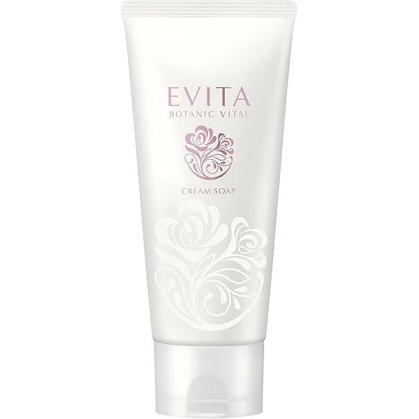 Sữa rửa mặt EVITA Botani Vital Cream Soap 130g Nhật bản