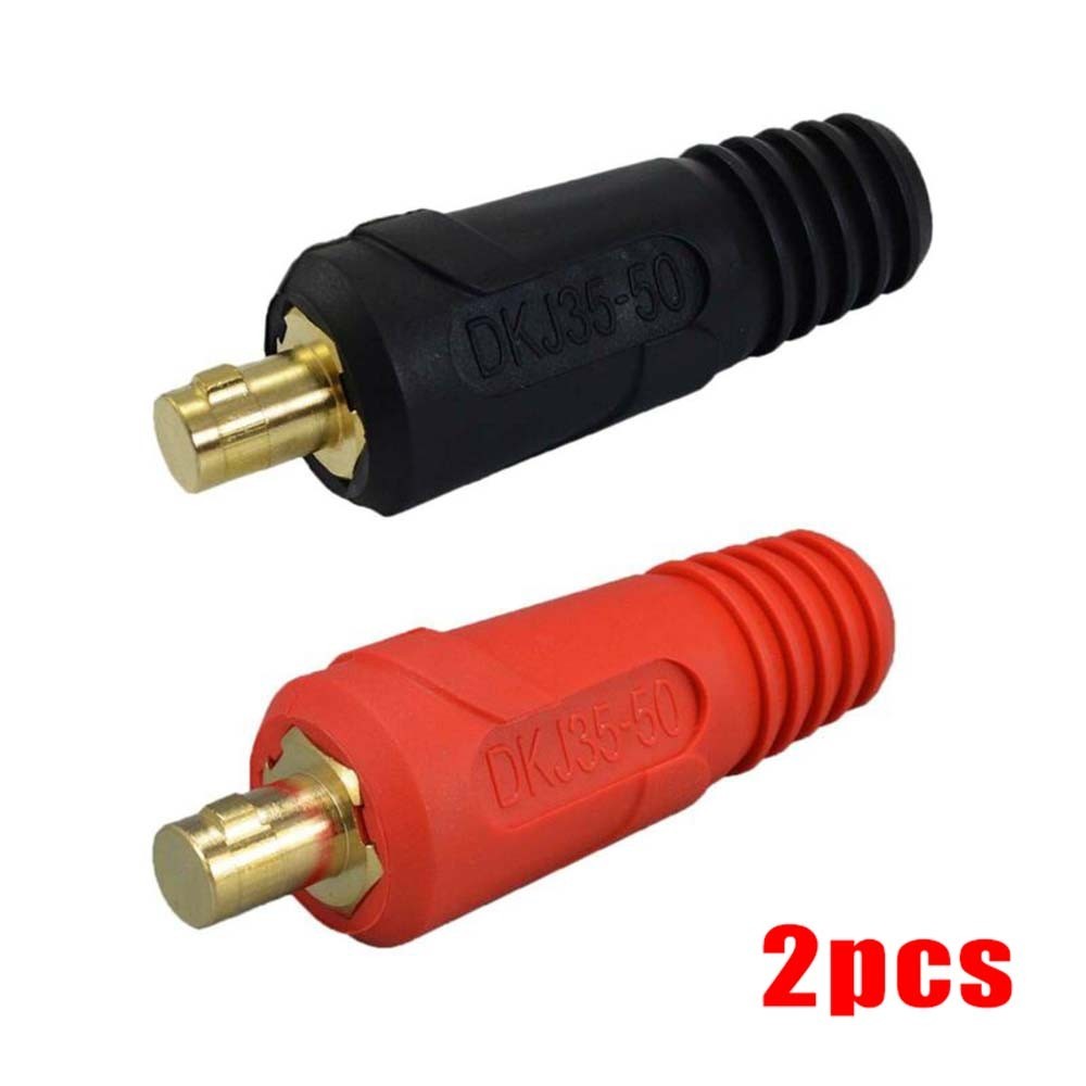 [Lck] Đầu nối bảng cáp hàn TIG DKJ35-50 315Amp Lắp nhanh 2 chiếc