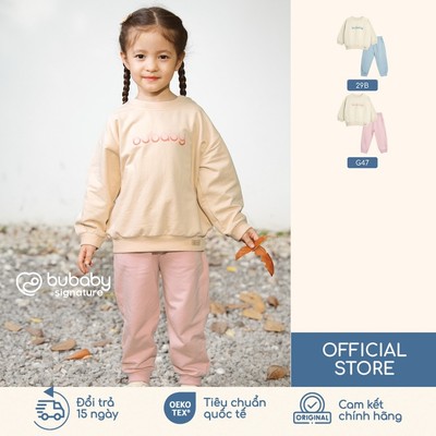 Bộ dài tay cài vai   BU Baby BCT110106