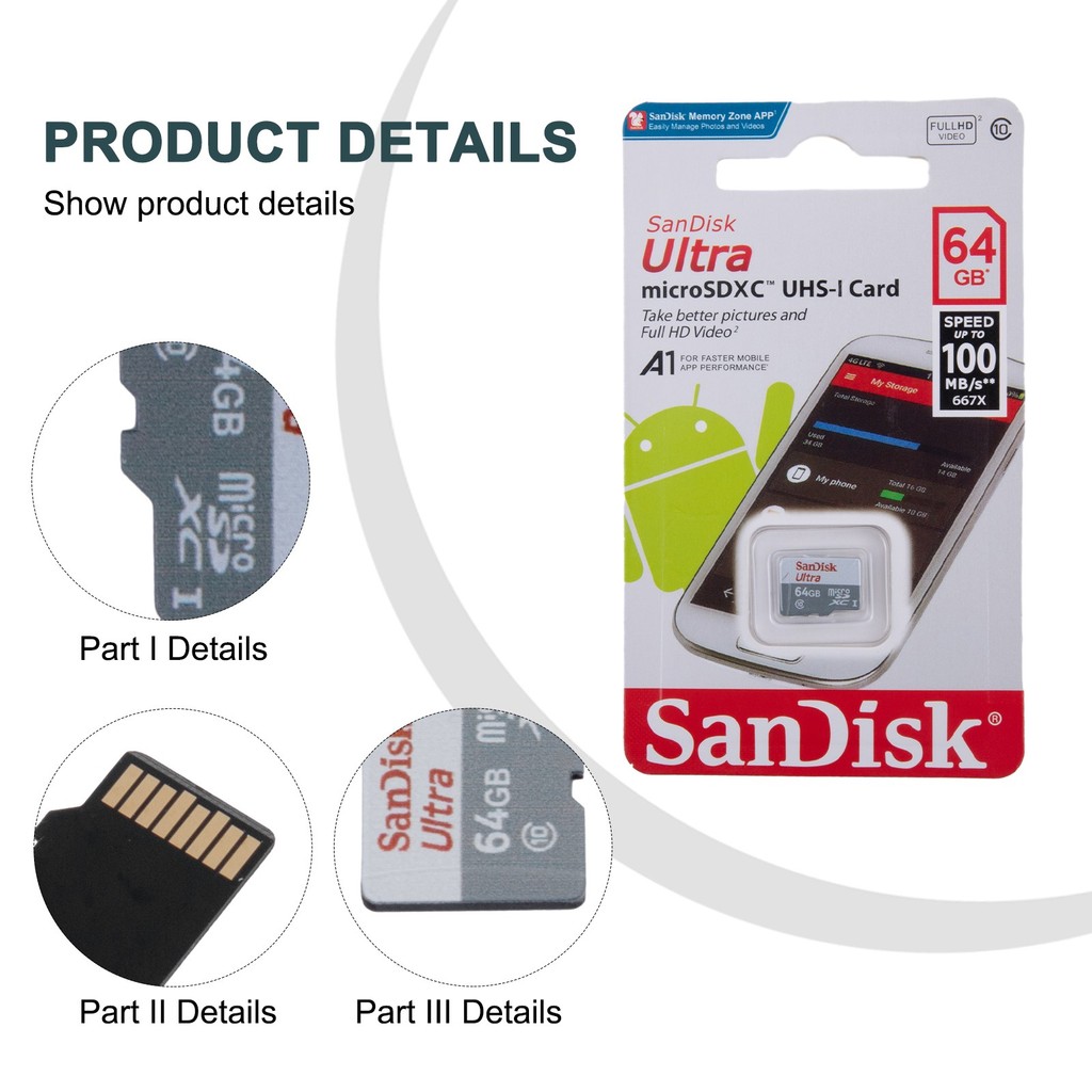 CESH. Thẻ nhớ máy ảnh điện thoại di động 256GB 128GB 64GB 32GB